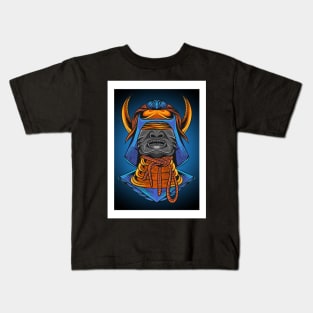 Samurai ronin mask Kids T-Shirt